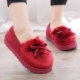 Dép cotton mới của Hàn Quốc mùa thu và mùa đông của phụ nữ tại nhà