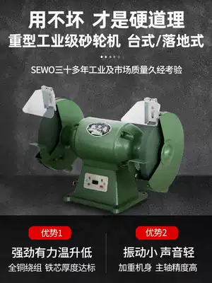 SEWO Linan West Lake 220V grinder Desktop industrial grade 380V heavy-duty 250 vertical floor-standing sand turbine