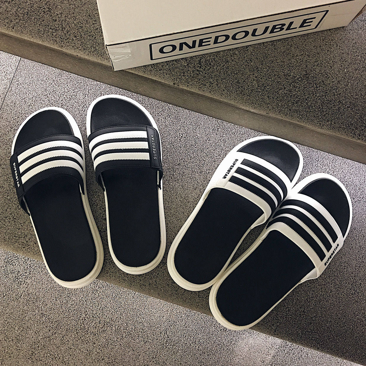 Slippers Men's Summer Fashion Exterior Wear Korean version slippers male and female outdoor currents 2019 cool tugging men's beach lined up