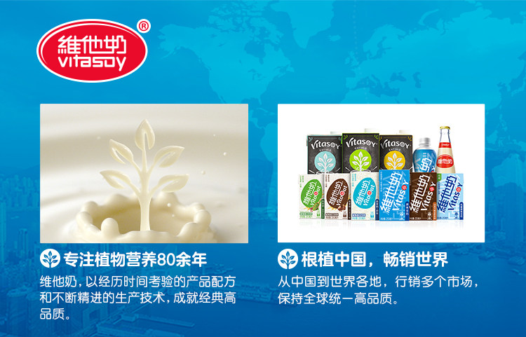 安享好物 安享C级含乳饮料-维他奶原味豆奶 国标 