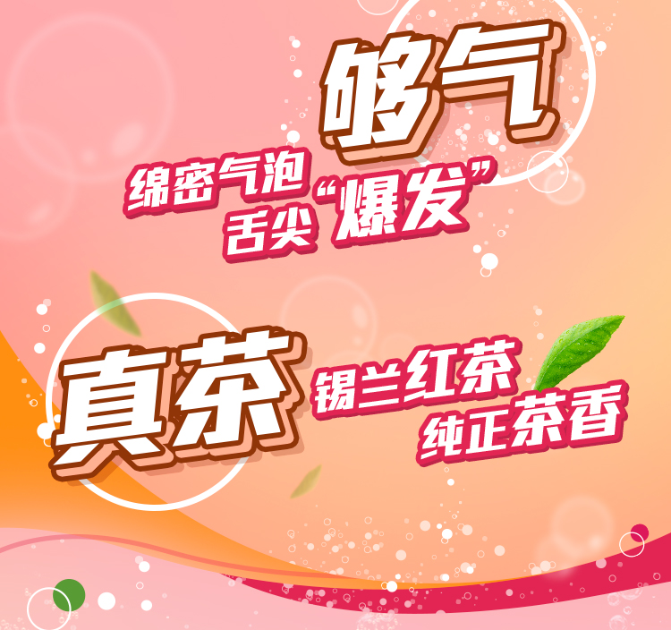 天猫超市 ita维他 蜜桃橙茶碳酸饮料 310ml*24罐 图2