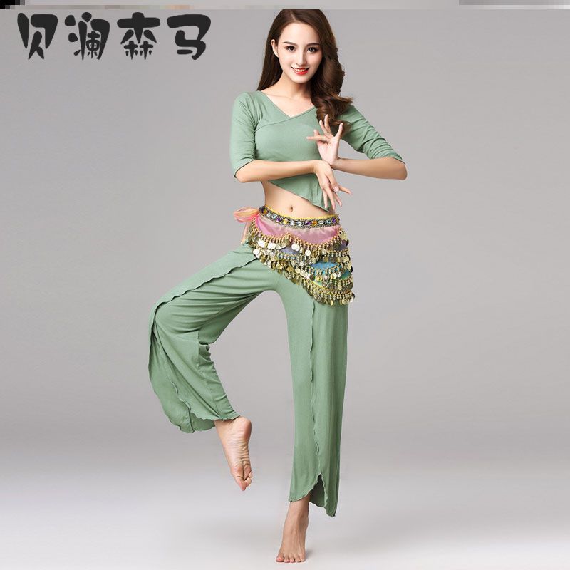 Belly Dance Cotton Beginners Sexy Dance Clothes Oriental Dance Costume Women 2022 New Sex Kit