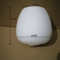 European living room chandelier glass lampshade ceiling fan lamp table lamp wall lamp shell lamp diy creative accessories E2714