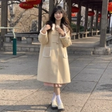 Демисезонное шерстяное пальто, куртка, изысканный стиль, коллекция 2023