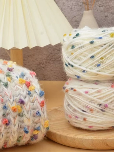 Радужный плетеный шарф ручной работы подходит для мужчин и женщин для друга, популярно в интернете