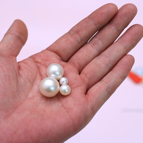 Набор материалов из жемчуга ручной работы, барсетка, аксессуар, белые бусины с бусинами, «сделай сам»