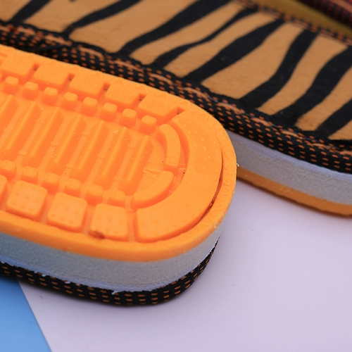 Тапочки, плетеная нескользящая износостойкая поролоновая подошва