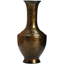 dongguan dongguan natural lacquer retro vase creative high-end simple art classical plain decoration willow leaf vase