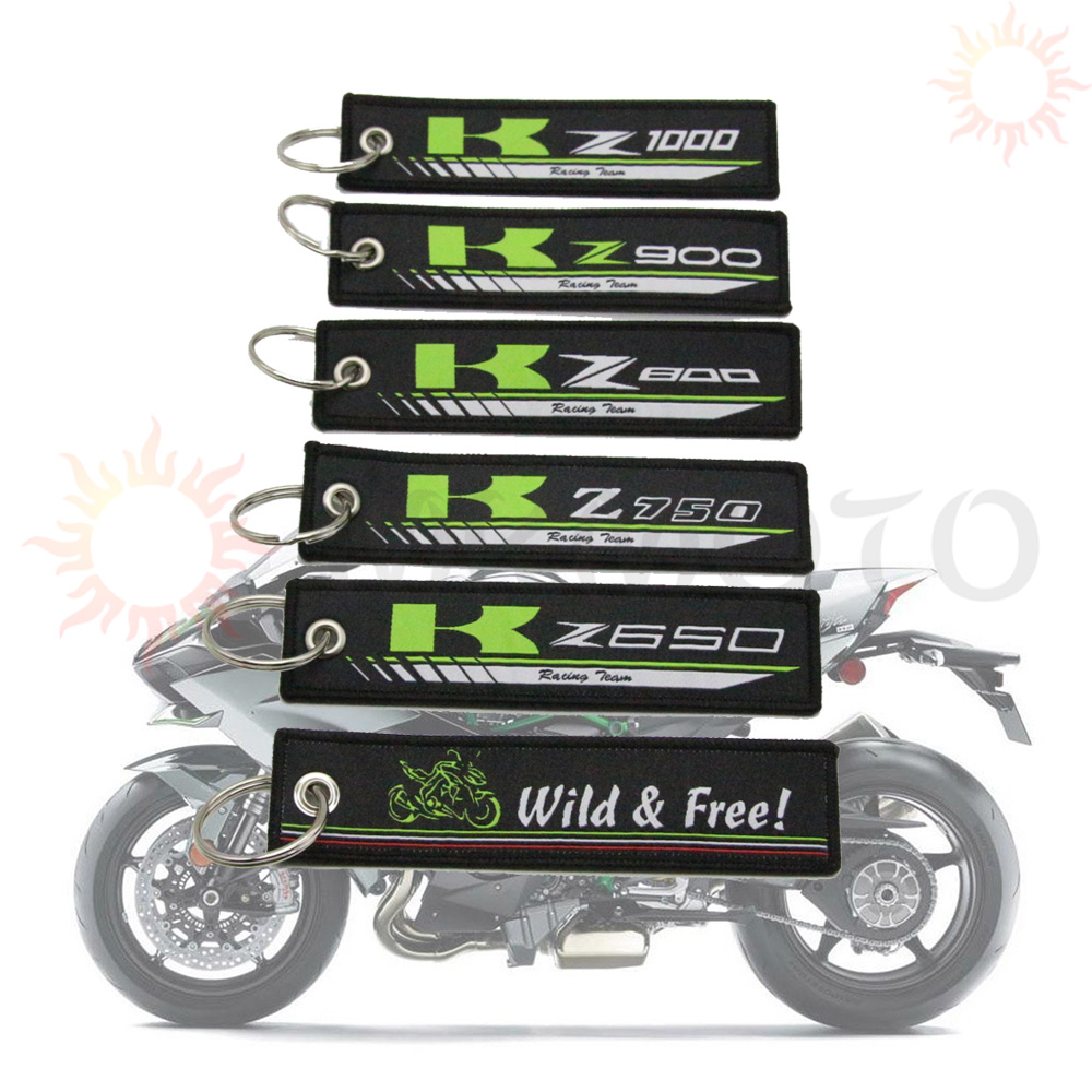 Z650 Z750 Z800 Z900 Z1000 for Kawasaki locomotive keyring keycle rope