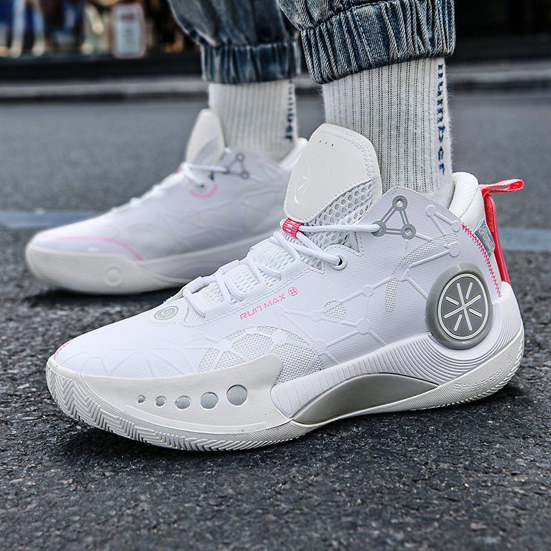 Li Ning Wade's Way Mirage 3 basketball shoes Powdery Shock Rebound Professional Real Combat Sneakers Students Sneakers