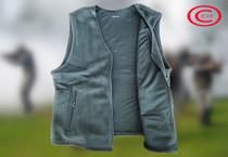Amnesia to shake new winter rocking grain suede green outdoor waistcoat Grip Suede Warm Vest Mens Shoulder Round Collar Cardiff