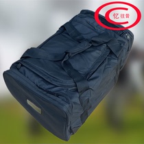 Amnesia Outdoor Travel Handbag Large Capacity Black Left-behind Bag Portable Front Delivery Bag Carrying