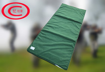 Recall to the new real pat cotton cushion Army green bedding hot-melt cotton warm learning Long military training Thickened Single Mat