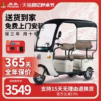 Электрические трехколесные велосипеды Phoenix заблокировали дождь и Phoenix, как это