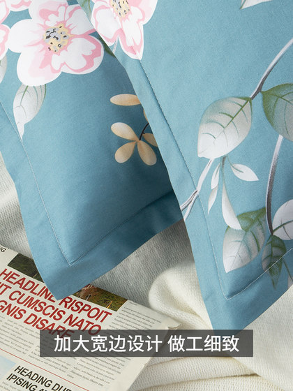 100% Cotton Pillowcases, a Pair, 48Cmx74Cm, Pure Cotton 40X60, Kidsren's Latex Pillow Inner Cover, Popular Model