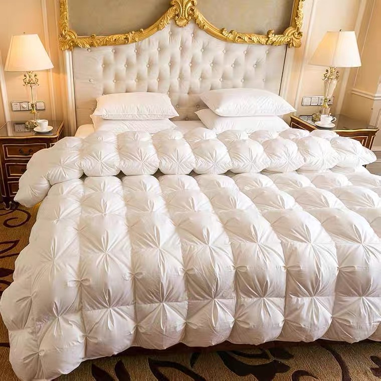 Luxurious Fuannah Home Spinning Down Quilt 95 White Goose Down Winter Quilt With Five Star Hotel Thickened Warm Gift Quilt