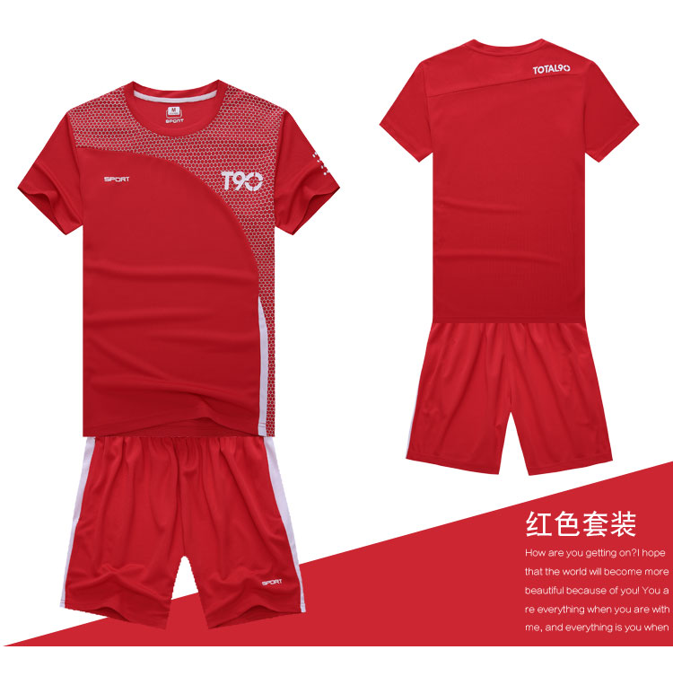 [中] bộ đồ thể thao mới phù hợp với quần short nam mùa hè ngắn tay tập thể dục chạy bộ buổi sáng tập thể dục nhanh khô - Thể thao sau áo chạy bộ nike