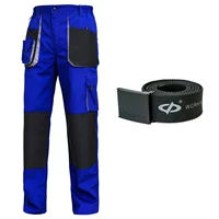 Синие штаны, ремень