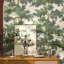 French retro background floral woven wood grain tiles matte all-ceramic living room bathroom bedroom dining room balcony floor tiles