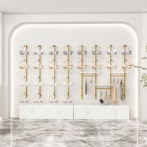 Wall underwear display rack high-end underwear store bra pajamas and underwear adjustable wall-mounted display rack display cabinet