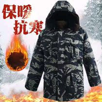 Autumn and winter gush clothes mens body medium long style military cotton clothes youth thickened suede jacket male blouse damp cotton clothes