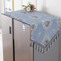 Fridge Cover Cloth Top Dust Cover Single Double Door Open Door Fridge Dust Cloth Table Flag Tea Table Hood Table Cover Towel Curtain North European