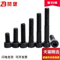 12 Class 9 high strength hexagon screw black 912M10 extended extra large bolt cup head cylindrical head M42M48-300