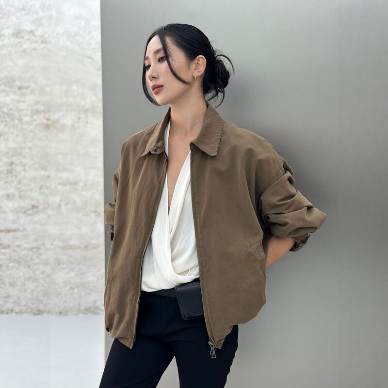 Bodhlcat Cotton and Linen Blend Lapel Jacket Early Autumn New Retro Fashion Loose Casual Jacket for Women Bodhlcat Cotton and Linen Blend Lapel Jacket Early Autumn New Retro Fashion Loose Casual Jacket for Women
