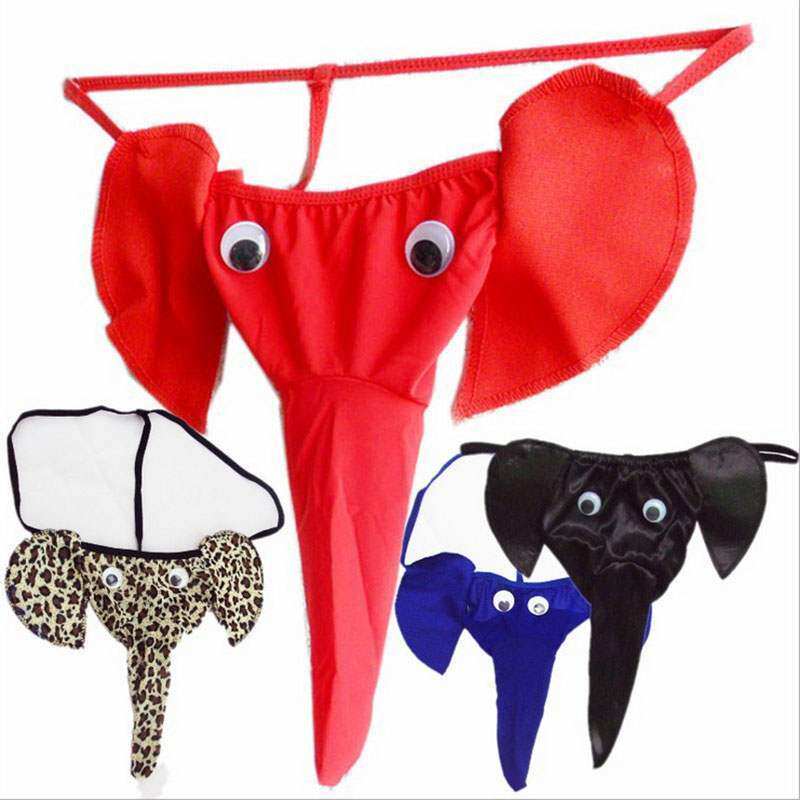 New cartoon elephant Tiny pants sexy underpants men's underwear men's underwear 030-Taobao