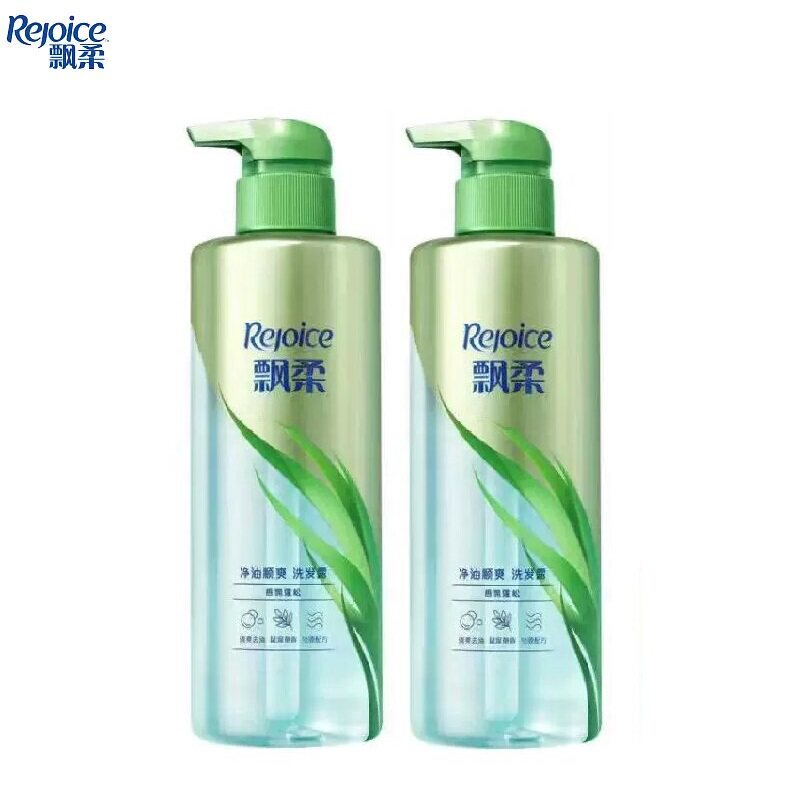 【618抢先购】飘柔洗发水液露去油洗头膏官方正品留香套装530g*2
