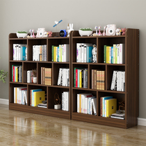 Solid Wood Children landing bookshelf living room students reading shelves household economic storage toys for short bookcase