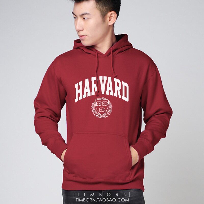 Harvard University sweatshirt Harvard University Souvenir Jacket Jacket Hooded Sweatshirt Graduation Culture Shirt-Taobao