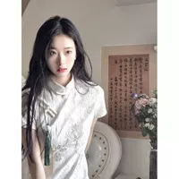 Абрикосовая зеленая подвеска