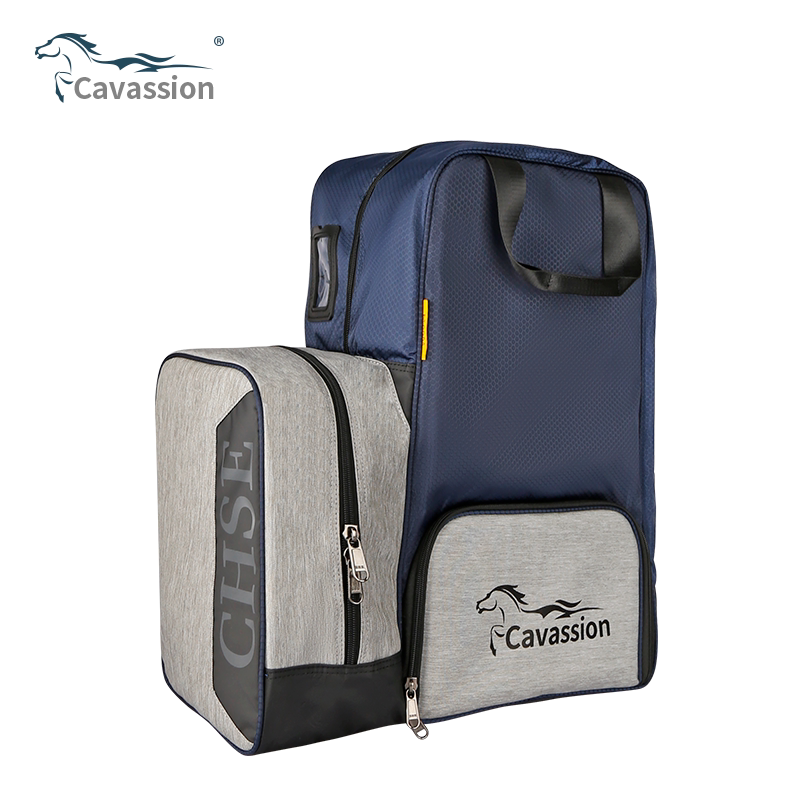 Cavassion Oxford Cloth Boot Helmet Bag Equestrian Bag Rider Equipment Large Capacity Portable Bag Riding Equipment Cavassion Oxford Cloth Boot Helmet Bag Equestrian Bag Rider Equipment Large Capacity Portable Bag Riding Equipment