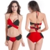 Mới gợi cảm BIKINI kết hợp dây đai tập hợp bikini tam giác thể hiện kỹ năng không khí áo tắm ba điểm nghệ thuật Bikinis