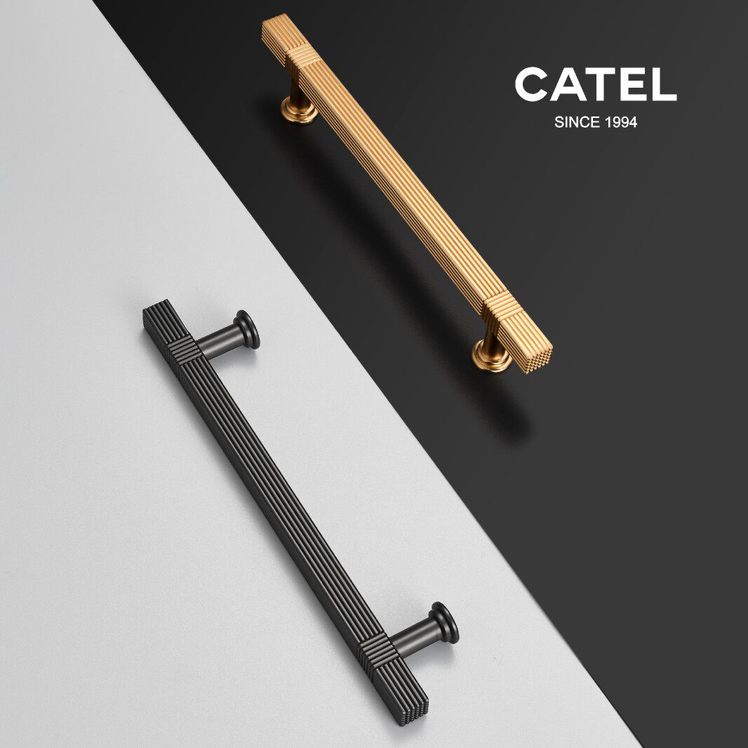 Carter closet door handle modern simple high - end handle drawer cabinet personality single - hole small handle handle 2022 new model