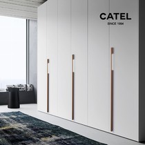 Carter Modern Minimalist Wardrobe Door Drawer Drawer Cabinet Mute Black Coffee Gold 2022 New Extended Handles