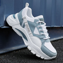 Tide Cards 2022 New Summer Men Shoes Breathable Mesh Shoes 100 Hitch Running Casual Sports Old Daddy Tide Shoes