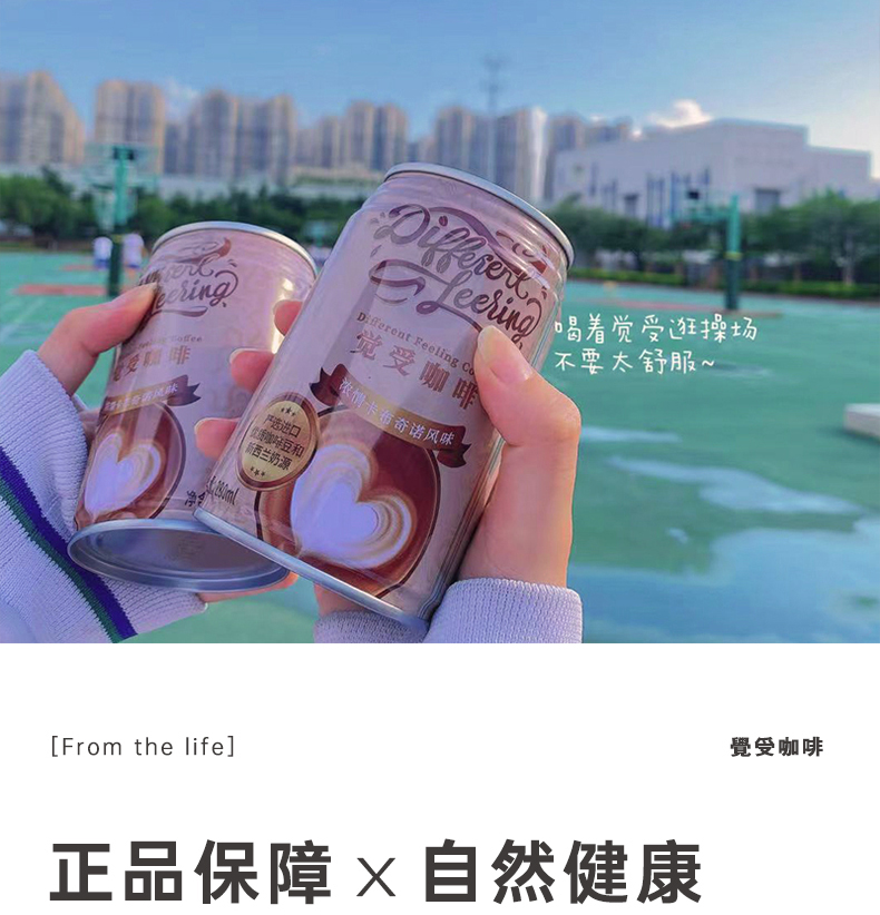 JUESO觉受卡布奇诺风味咖啡6罐