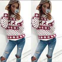 2019 women winter clothes Christmas Sweater warm Sportswear