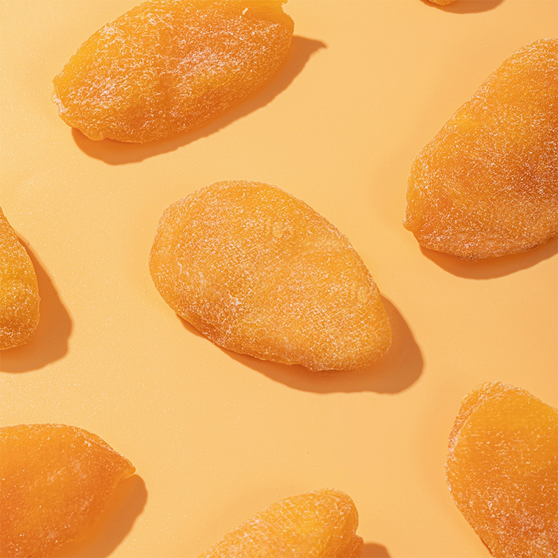 WHIKO Puzzle Biology Thick Cut Yellow Peach Dried 70g Fresh Fruit Dried Office Mouth Fruit Pod Snack Bag