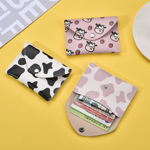 Картхолдер, маленький кошелек, ультратонкие тонкие маленькие монеты, мультяшная небольшая сумка, простой и элегантный дизайн