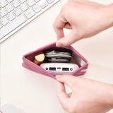 Милая мультяшная клубника, универсальная автоматическая сумка-органайзер, наушники, помада, сумка для переноски, зарядное устройство