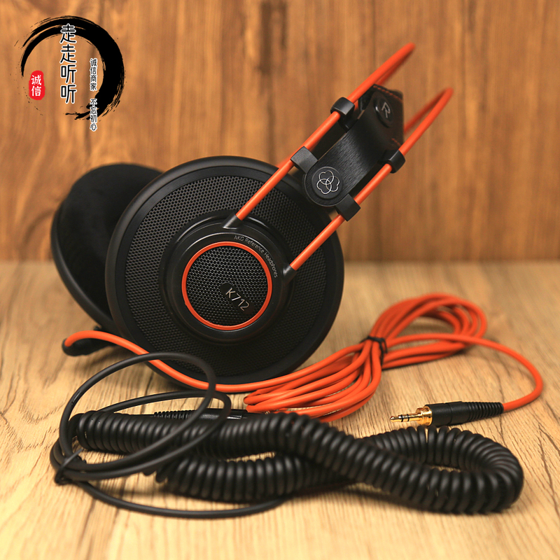 K712 Pro Over-Ear Hifi Recording Headphones Wired Dj Female Audiophile Hi-Fi Professional Lossless K702