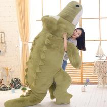 Crocodile plush toy for men oversized doll cute doll birthday gift sleeping pillow doll for girls