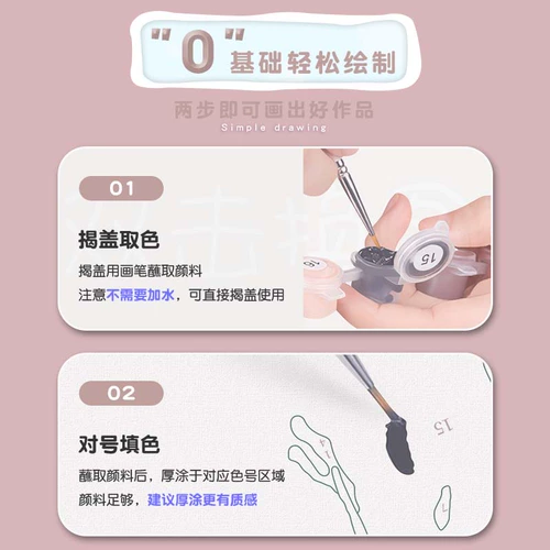 Tulip Diy Цифровая масляная живопись 2024 Новый цветочный цвет масла.