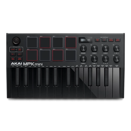 Akai MPK Mini Mk 3 Play Midi клавиатура 25 контроллер ключей