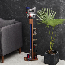 Black Walnut Solid Brass Dyson Vacuum Cleaner Pylon Floor Holder V6V8V10V11 Free Punch