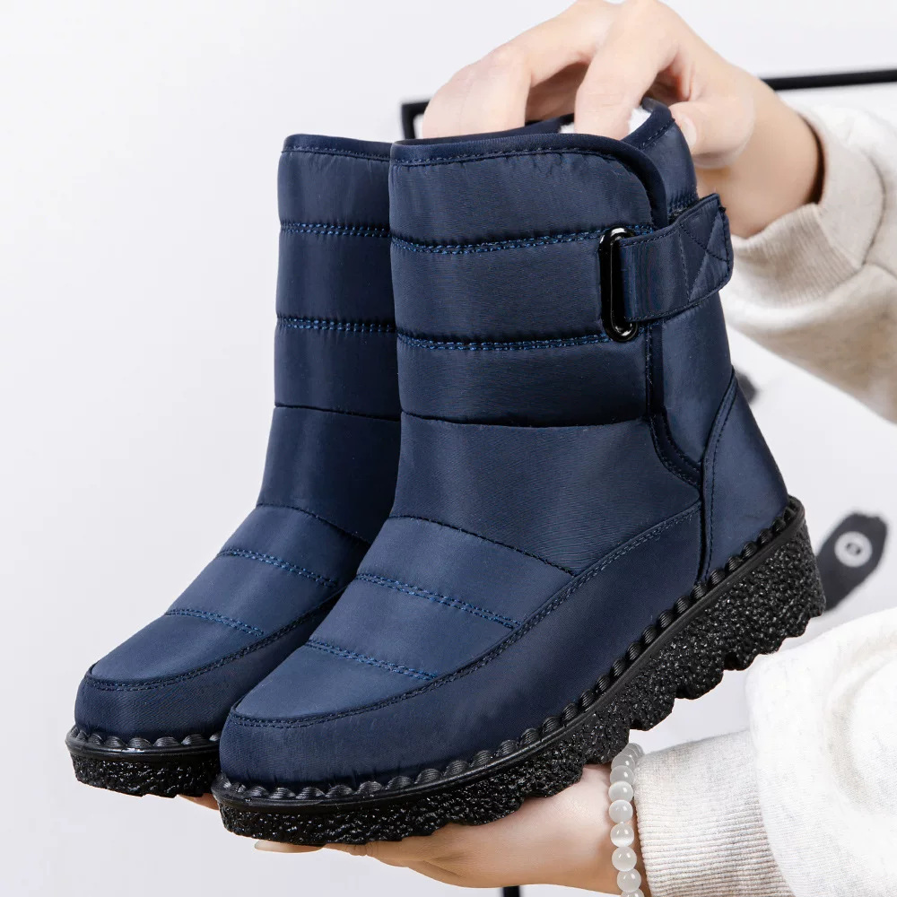Женские сапоги супер warmth winter boots with heels snow boots