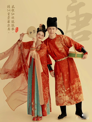 Ретро реквизит для фотографии для влюбленных, ханьфу, китайский стиль